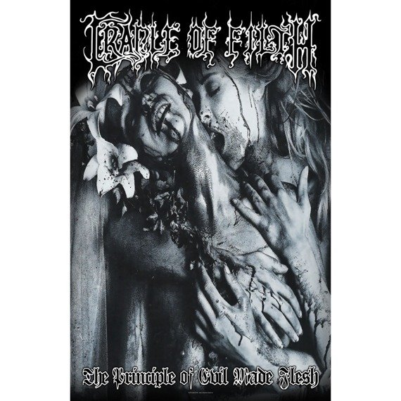 flaga CRADLE OF FILTH - THE PRINCIPLE OF EVIL MADE FLESH 