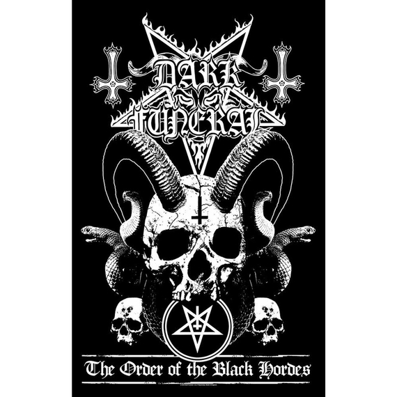 flaga DARK FUNERAL - ORDER OF THE BLACK HORDES