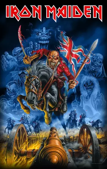 flaga IRON MAIDEN - MAIDEN ENGLAND