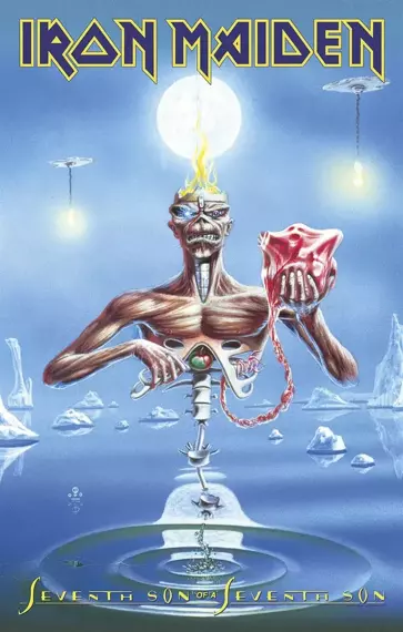 flaga IRON MAIDEN - SEVENTH SON