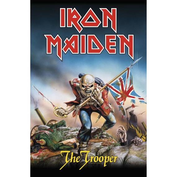 flaga IRON MAIDEN -  THE TROOPER 