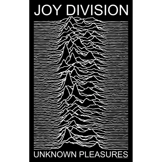 flaga JOY DIVISION - UNKNOWN PLEASURES