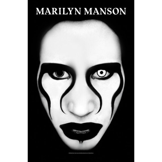 flaga MARILYN MANSON - DEFIANT FACE