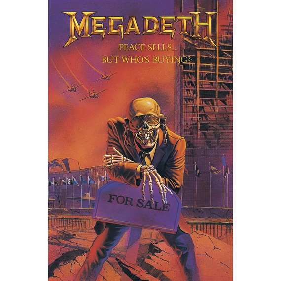 flaga MEGADETH - PEACE SELLS