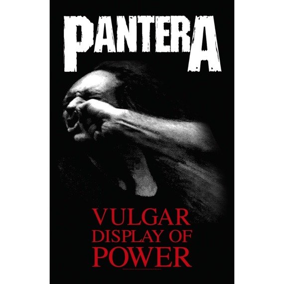 flaga PANTERA - VULGAR DISPLAY OF POWER