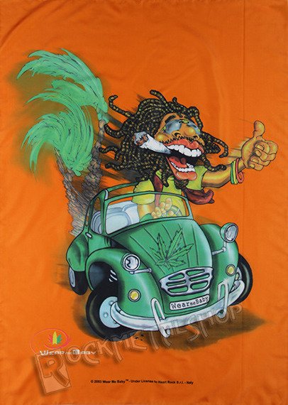 flaga RASTAMAN - CAR 