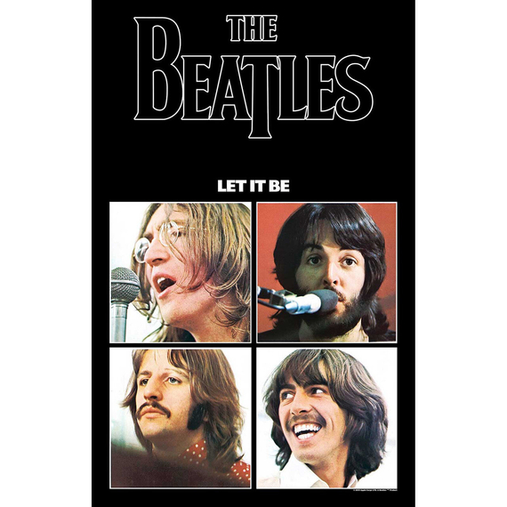 flaga THE BEATLES - LET IT BE