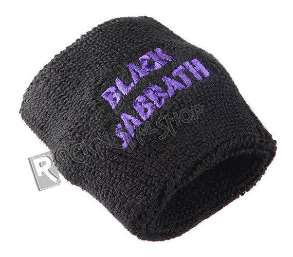 frotka na rękę BLACK SABBATH - PURPLE WAVY LOGO