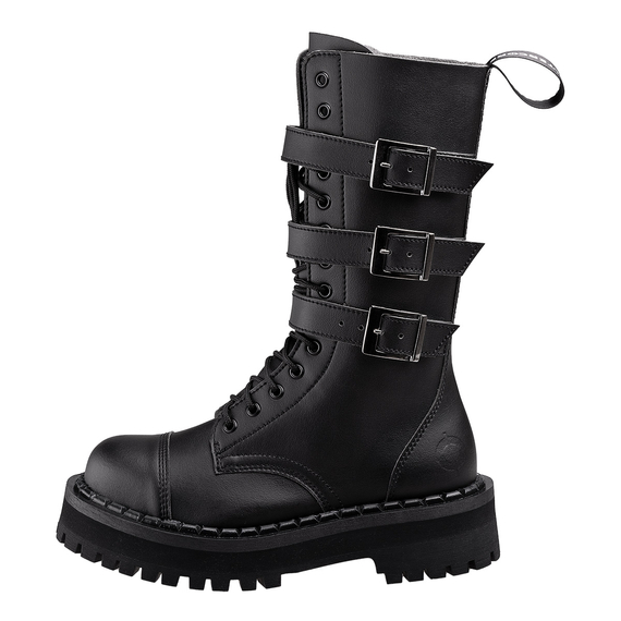 glany ALTERCORE czarne 14-dziurkowe (357 VEGAN BLACK)