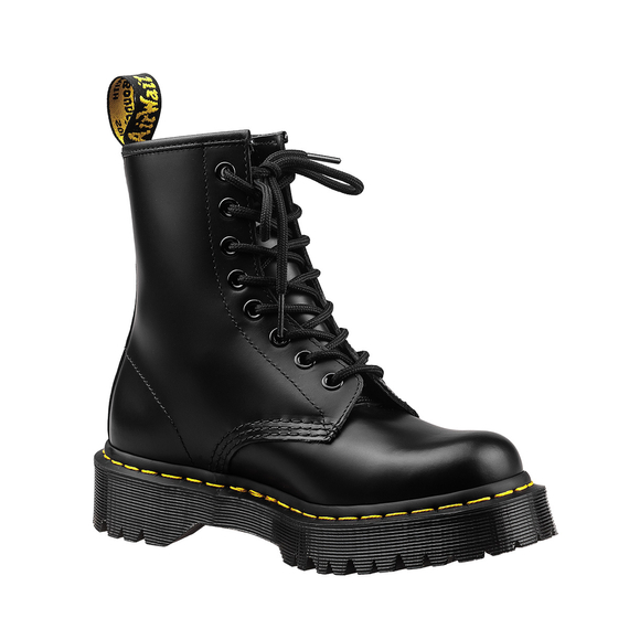 glany DR. MARTENS - 1460 BEX BLACK SMOOTH (DM25345001)