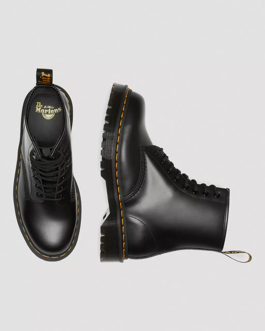 glany DR. MARTENS - 1460 BEX BLACK SMOOTH (DM25345001)