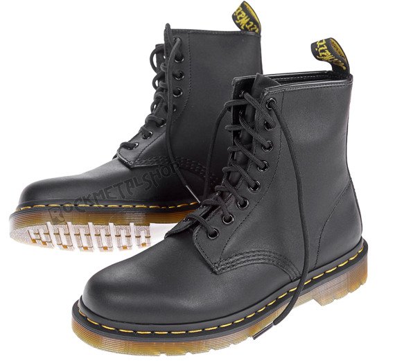 glany DR. MARTENS - DM 1460 BLACK GREASY (DM11822003)