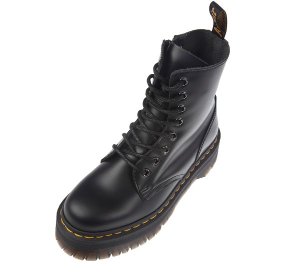 glany DR. MARTENS - JADON BLACK POLISHED SMOOTH (DM15265001)