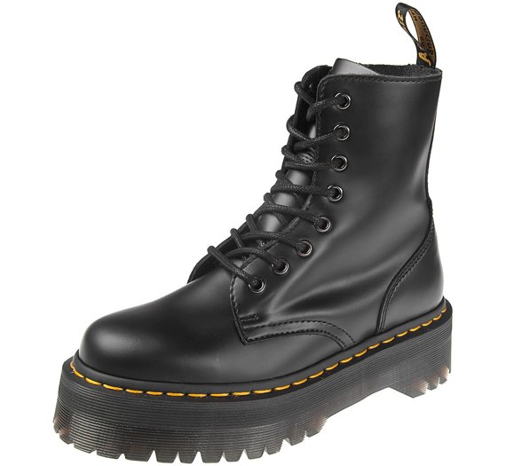 glany DR. MARTENS - JADON BLACK POLISHED SMOOTH (DM15265001)