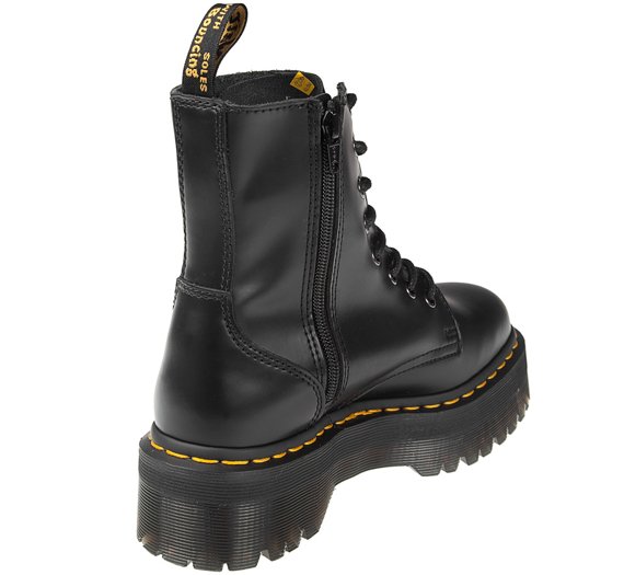 glany DR. MARTENS - JADON BLACK POLISHED SMOOTH (DM15265001)