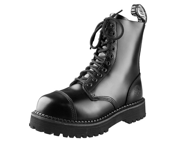 glany GRINDERS - BULLDOG (CS BLACK) 10-dziurkowe