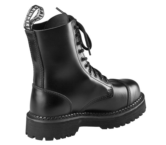 glany GRINDERS - BULLDOG (CS BLACK) 10-dziurkowe