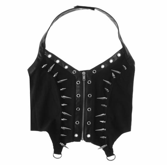 gorsetowy top KILLSTAR - SAINTLY SPIKED