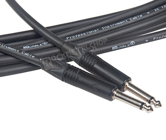 kabel gitarowy HD CABLE NEUTRIK jack prosty/prosty 10m