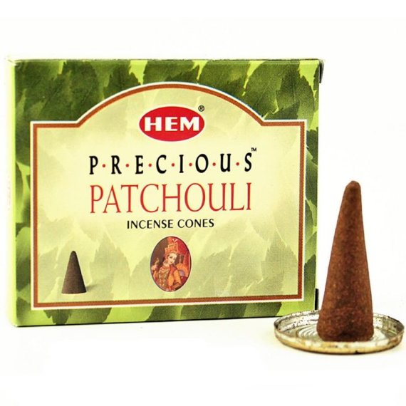 kadzidełka PATCHOULI PRECIOUS (PACZULI), stożkowe