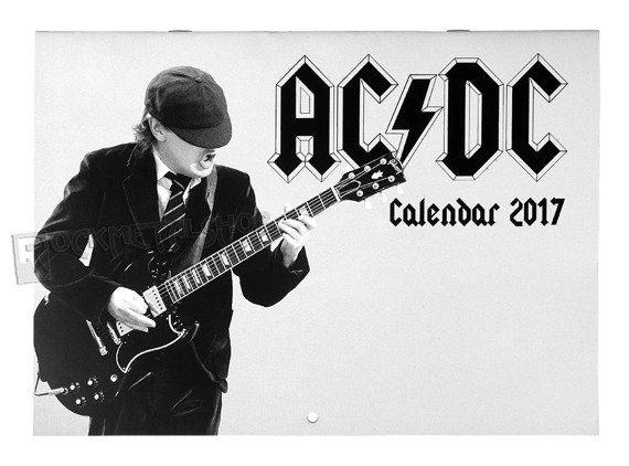 kalendarz AC/DC 2017