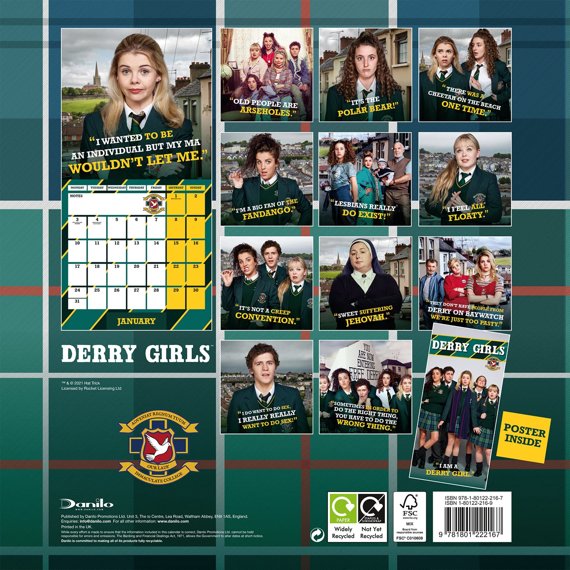 kalendarz DERRY GIRLS 2022