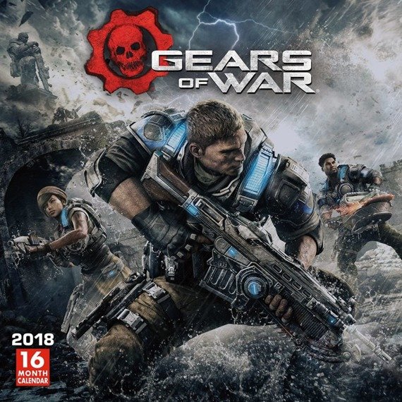 kalendarz GEARS OF WAR 2018