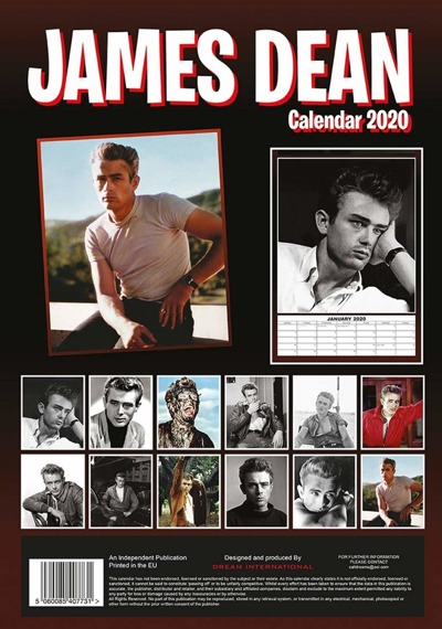 kalendarz JAMES DEAN 2020