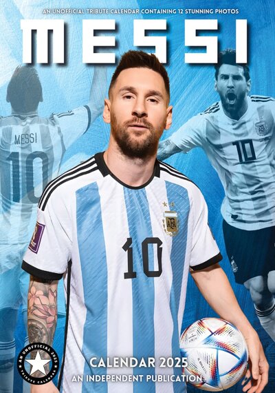 kalendarz MESSI 2025