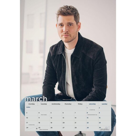 kalendarz MICHAEL BUBLE 2025