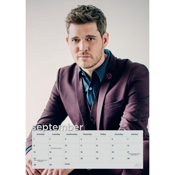 kalendarz MICHAEL BUBLE 2025