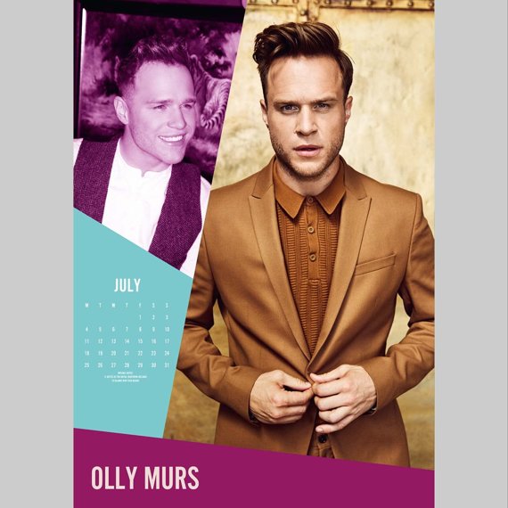 kalendarz OLLY MURS 2022