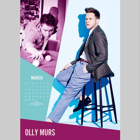 kalendarz OLLY MURS 2022