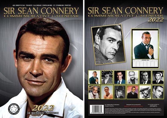 kalendarz SEAN CONNERY 2022