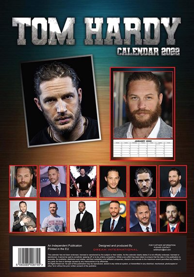 kalendarz TOM HARDY 2022