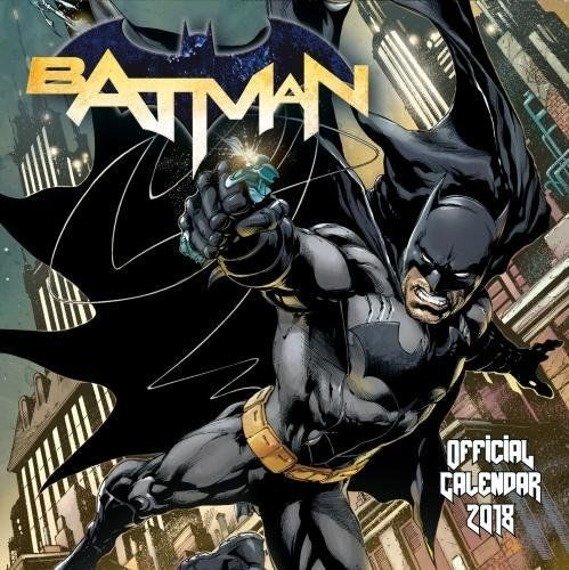 kalendarz kolekcjonerski BATMAN 2018