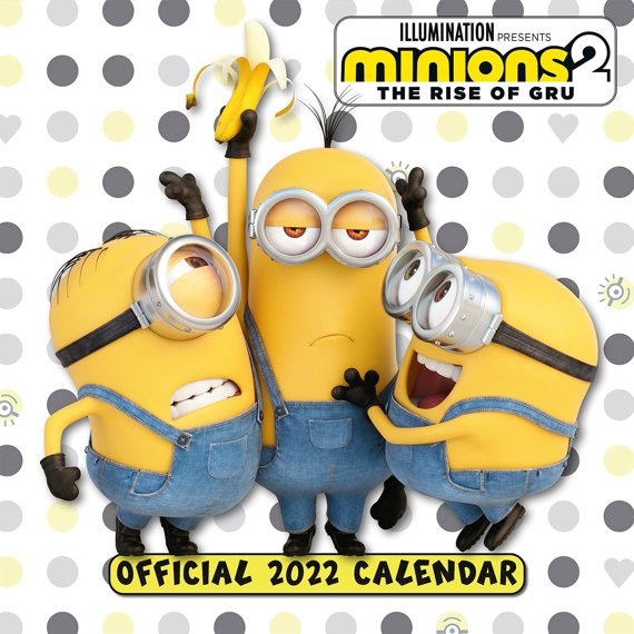 kalendarz kolekcjonerski MINIONKI (MINIONS) 2022