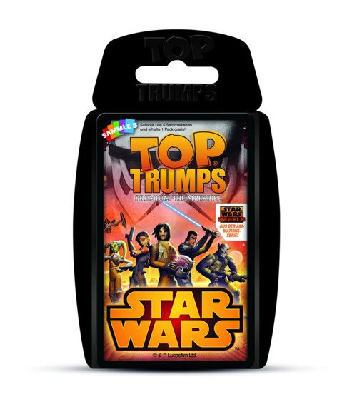 karty do gry STAR WARS - REBELS TOP TRUMPS