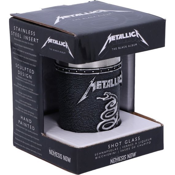 kieliszek METALLICA - THE BLACK ALBUM (1szt.)