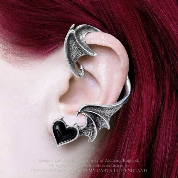 kolczyk BLACK SOUL EAR WRAP