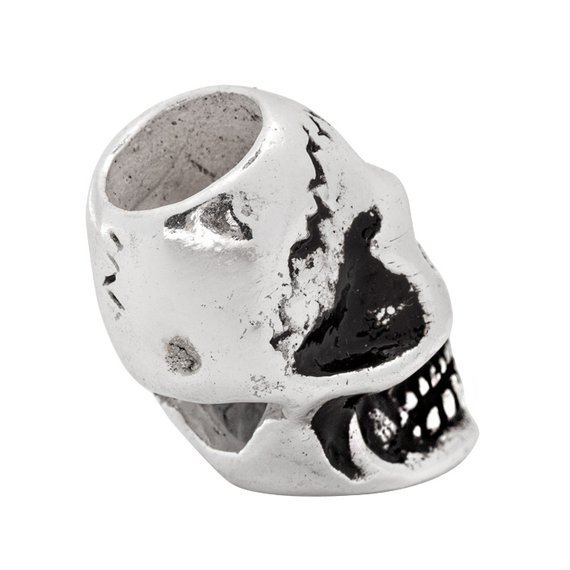 koralik do brody SKULL, średnica 0.6 cm