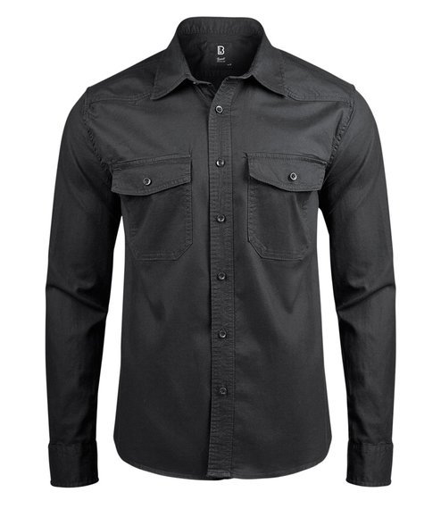 koszula FLANELLSHIRT black