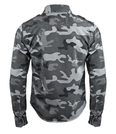 koszula VINTAGE SHIRT LONGSLEEVE greycamo