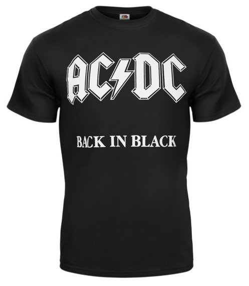 koszulka AC/DC - BACK IN BLACK