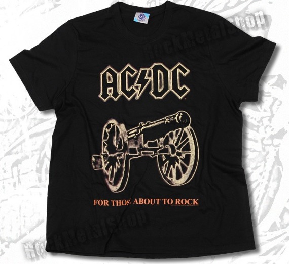 koszulka AC/DC - FOR THOSE ABOUT TO ROCK