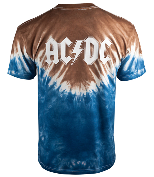 koszulka AC/DC barwiona
