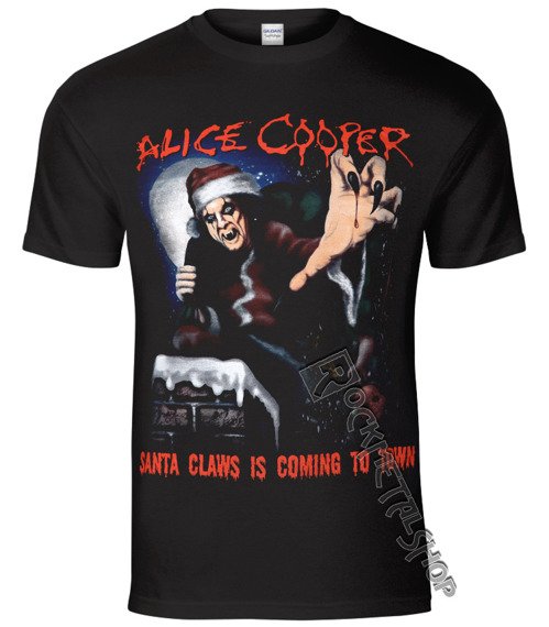 koszulka ALICE COOPER - SANTA CLAWS