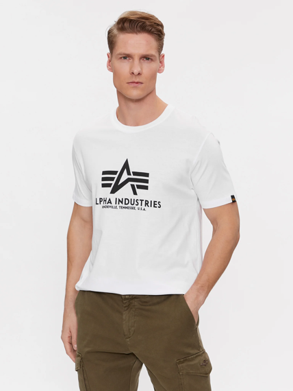 koszulka ALPHA INDUSTRIES BASIC WHITE