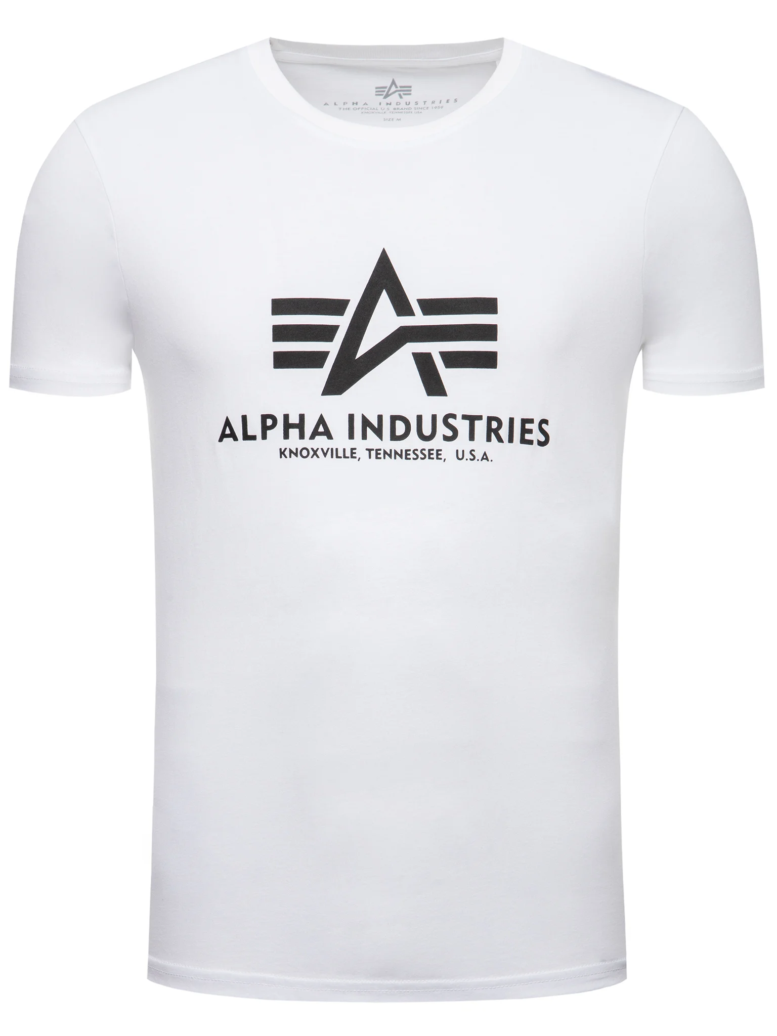 koszulka ALPHA INDUSTRIES BASIC WHITE