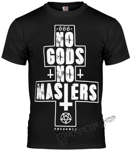 koszulka AMENOMEN - NO GODS NO MASTERS (OMEN080KM)